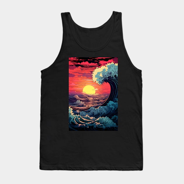 Wave Tank Top by ananastya